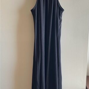 Brit & Bri Women’s Black Sun Dress, Sleeveless, Large